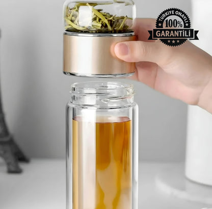 Glarko™ Premium Çay Demliği (Karışık Bitki Çayı Hediye)