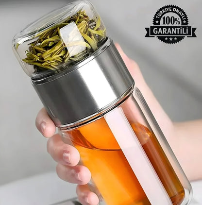 Glarko™ Premium Çay Demliği (Karışık Bitki Çayı Hediye)