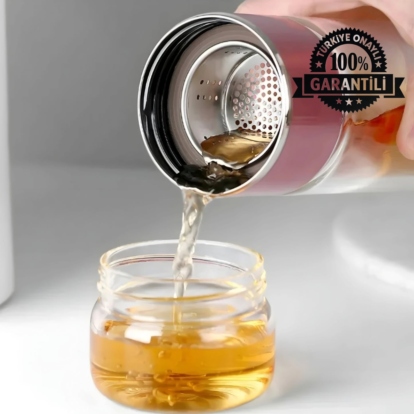 Glarko™ Premium Çay Demliği (Karışık Bitki Çayı Hediye)